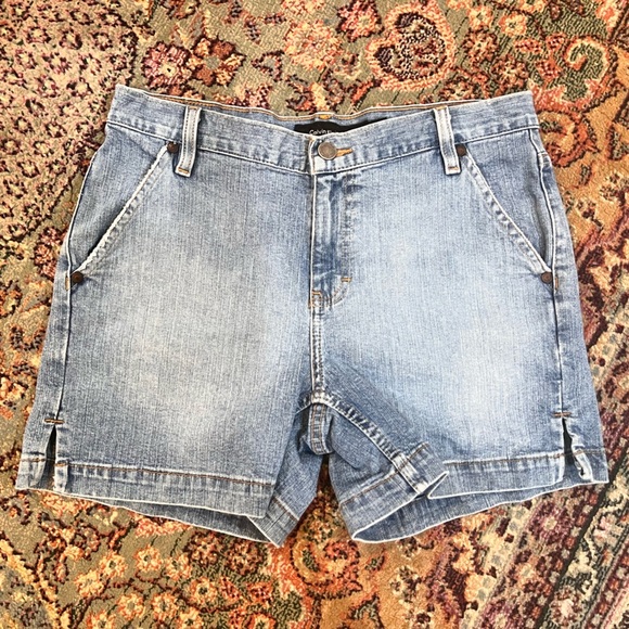 FINAL PRICE Vintage Calvin Klein Denim Shorts - Picture 1 of 5